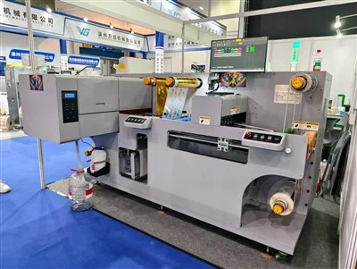 Meaisín Priontála Lipéad Digiteach Laser 320mm Meán Leithead